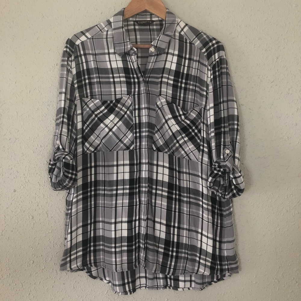 Express Oversized Flannel